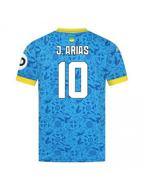 Moški Nogometna dresi replika Wolves Jhon Arias #10 Tretji 2025-26 Kratek rokav Moški Nogometna dresi replika Wolves Jhon Arias #10 Tretji 2025-26 Kratek rokav